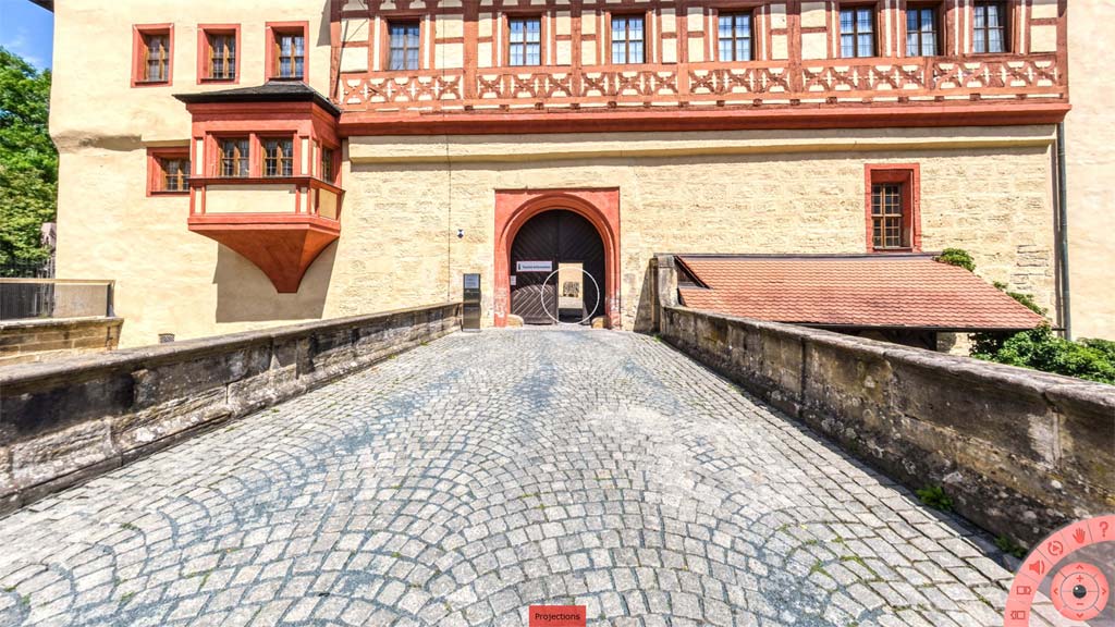 Virtueller Rundgang durch die Kaiserpfalz Forchheim